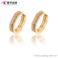 90940 dubai gold jewelry earring , Environmental Copper material for earring making luxury high quality geometric jewelry